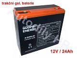 Baterie SELVO gel. 12V 24Ah  pro elektrovozky - kliknte pro vce informac